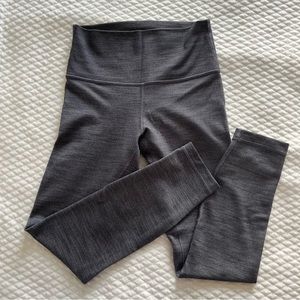 Align 25 inch leggings mini heathered herringbone size 4